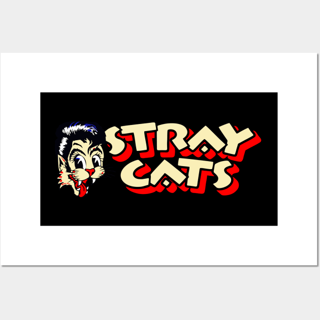 Stray cats Wall Art by GagaPDS